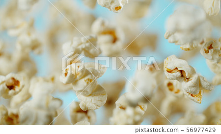 Flying popcorn 56977429