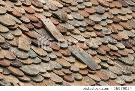 African old roof tiles African old roof tiles 56979034