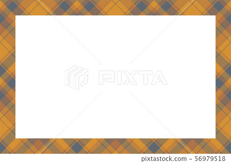 Vintage frame vector. Scottish border pattern 56979518