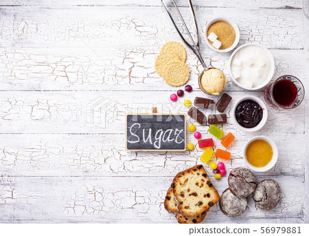Unhealthy products high in sugar Unhealthy products high in sugar 56979881