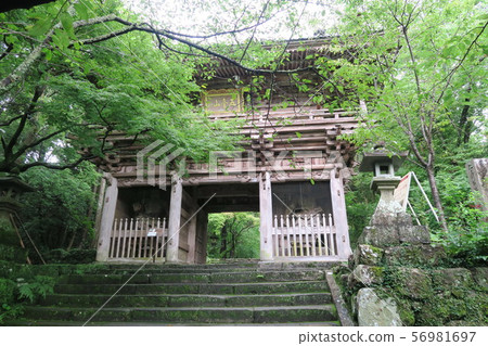 [Shikoku 88 temples] 31st Temple gate of Chikurin-ji Temple, Kochi City, Kochi Prefecture 56981697