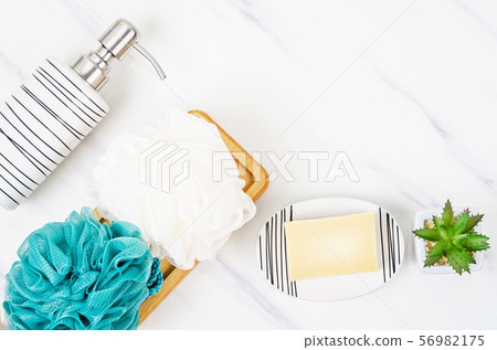 Set of eramic pump bottle for liquid soap or Set of eramic pump bottle for liquid soap or 56982175