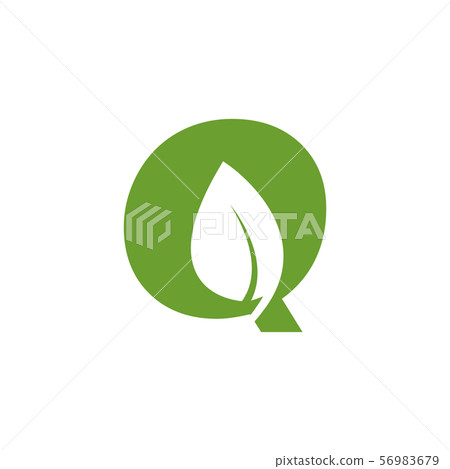 Alphabet leaf graphic design template vector Alphabet leaf graphic design template vector 56983679