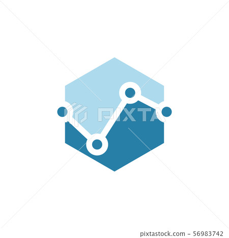 Business graphic design template vector isolated Business graphic design template vector isolated 56983742