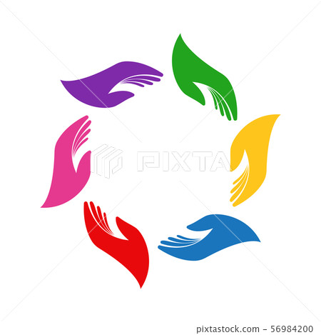 Community graphic design template vector isolated - Stock Illustration ...