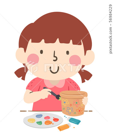 paint pot clipart