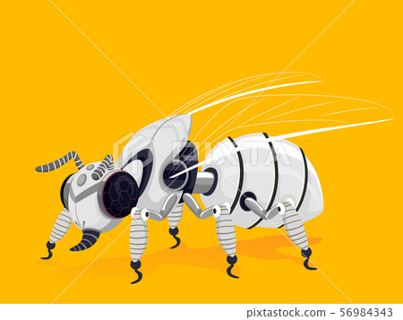 Robotics Bee Illustration Robotics Bee Illustration 56984343