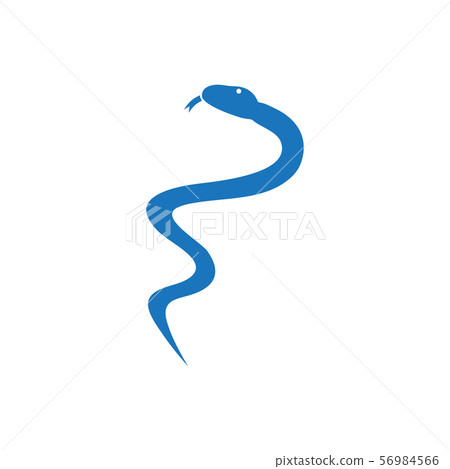 Medical snake graphic design template vector 56984566
