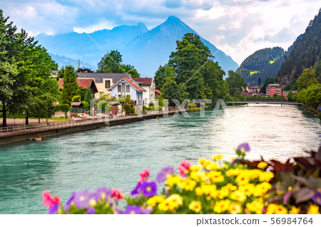 Old City of Interlaken, Switzerland 56984764