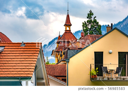 Old City of Unterseen, Interlaken, Switzerland 56985583