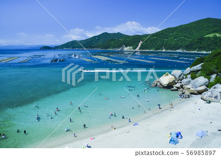 Shirahama海灘和沐浴在純白色的海灘 56985897