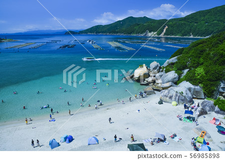 Shirahama海灘和沐浴在純白色的海灘 56985898