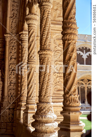 The Hieronymites Monastery illuminated by sunshine The Hieronymites Monastery illuminated by sunshine 56986681