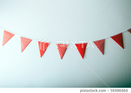 colorful party flags made of paper colorful party flags made of paper 56986868