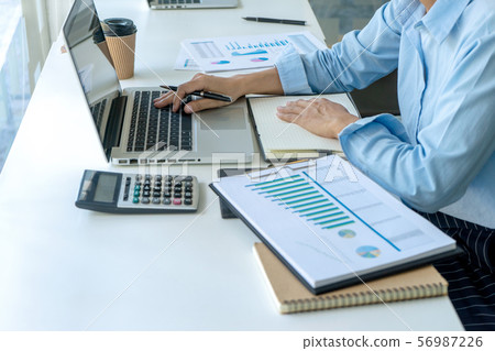 businessman in meeting analysis chart graphy businessman in meeting analysis chart graphy 56987226