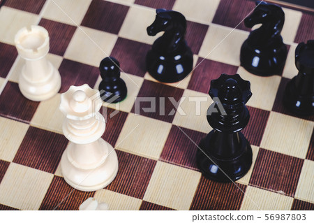 chess figure on board game concept for competition chess figure on board game concept for competition 56987803