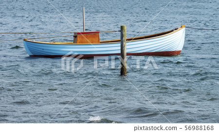 Fishing boat in the Baltic Sea Denmark Fishing boat in the Baltic Sea Denmark 56988168