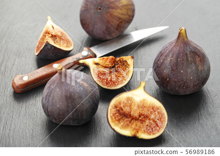 harvest of figs on the table harvest of figs on the table 56989186