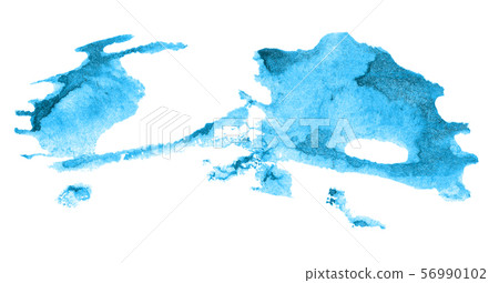 Abstract blue watercolor background. Abstract blue watercolor background. 56990102