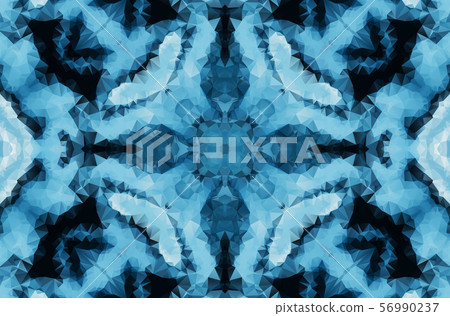 Winter fantasy kaleidoscopic abstract background.  56990237