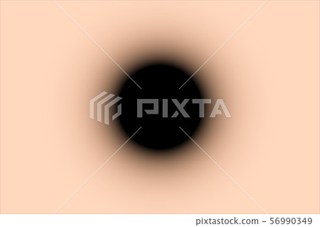 Black gradient circle on beige background. Black gradient circle on beige background. 56990349