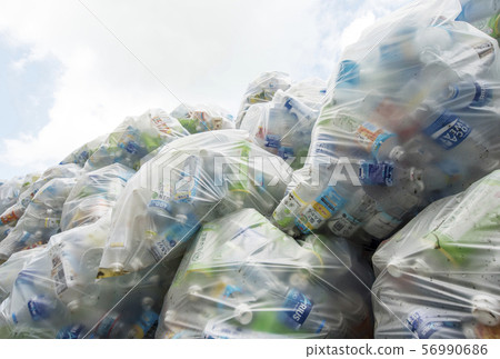垃圾袋，垃圾堆，垃圾處理圖像素材 56990686