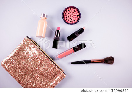 Beauty background for makeup cosmetic product on 56990813