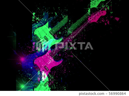 Abstract guitar Abstract guitar 56990864