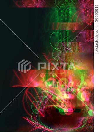 Abstract guitar Abstract guitar 56990912