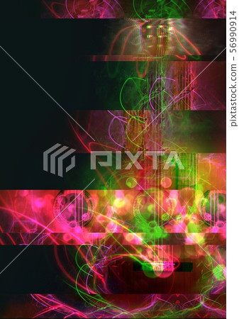 Abstract guitar Abstract guitar 56990914