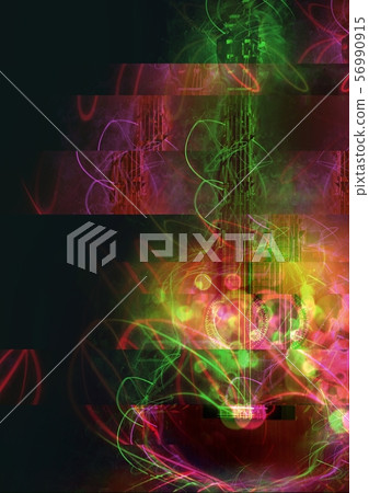 抽象吉他 抽象吉他 56990915