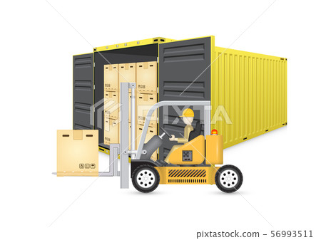 cargo container vector cargo container vector 56993511