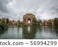 Palace of Fine Arts in San Francisco, CA, USA  56994299