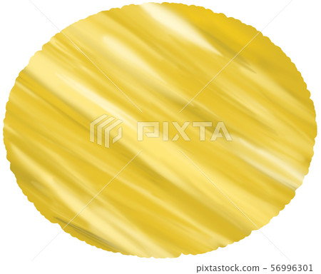 Golden oval plate Golden oval plate 56996301