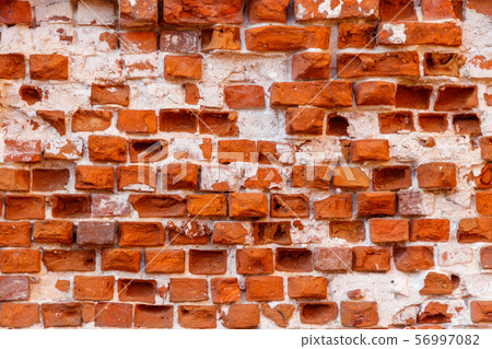 Background of the old red brick wall Background of the old red brick wall 56997082