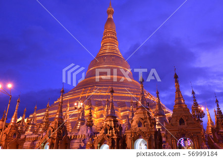 Shwedagon Pagoda (Yangon, Myanmar) Shwedagon Pagoda (Yangon, Myanmar) 56999184
