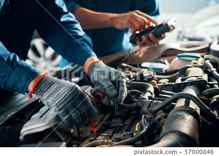 Automobile battery test 57000846
