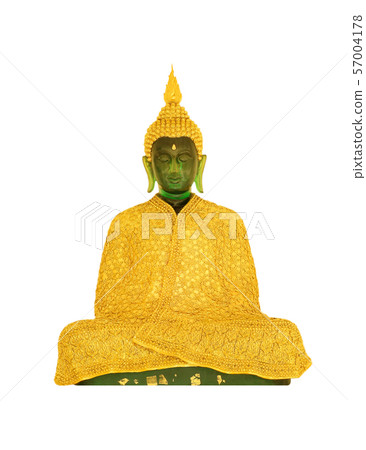 Buddha statue isolated on white background 57004178