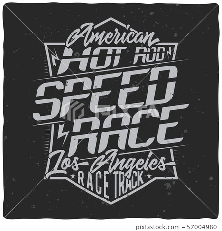 lettering composition on dark background. 57004980