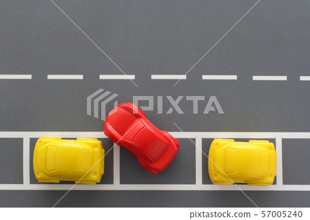 Diorama model of parallel parking 57005240