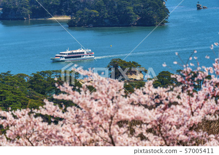 Miyagi Matsushima Scenery from Matsu Park 57005411