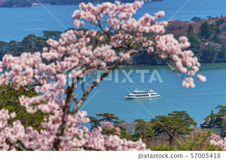 Miyagi Matsushima Scenery from Matsu Park Miyagi Matsushima Scenery from Matsu Park 57005418