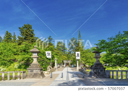 Uesugi Shrine Yamagata Yonezawa在初夏 Uesugi Shrine Yamagata Yonezawa在初夏 57007037