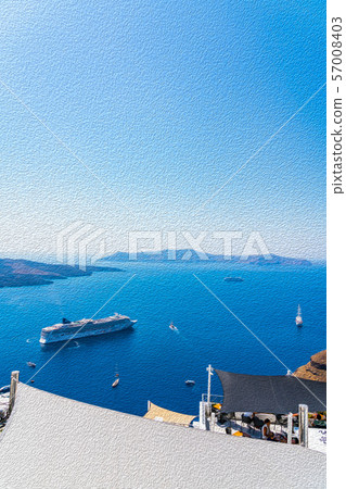 [希臘]聖托里尼島 57008403
