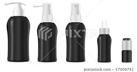 Realistic 3d mock-up of cosmetic package. Vector Realistic 3d mock-up of cosmetic package. Vector 57009741