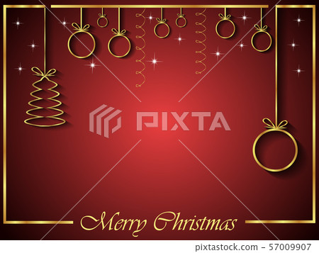 2020 Merry Christmas background. 57009907