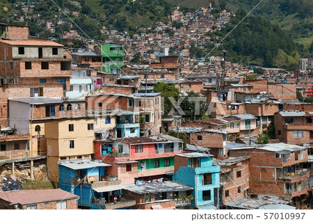 View of Comuna 13 in Medellin View of Comuna 13 in Medellin 57010997