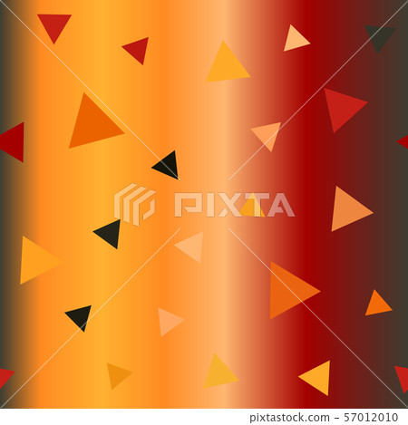 Glossy triangle pattern. Seamless vector 57012010