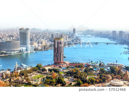 View on Gezira island of Cairo in Egypt 57012466