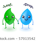 Drop and leaf 57013542